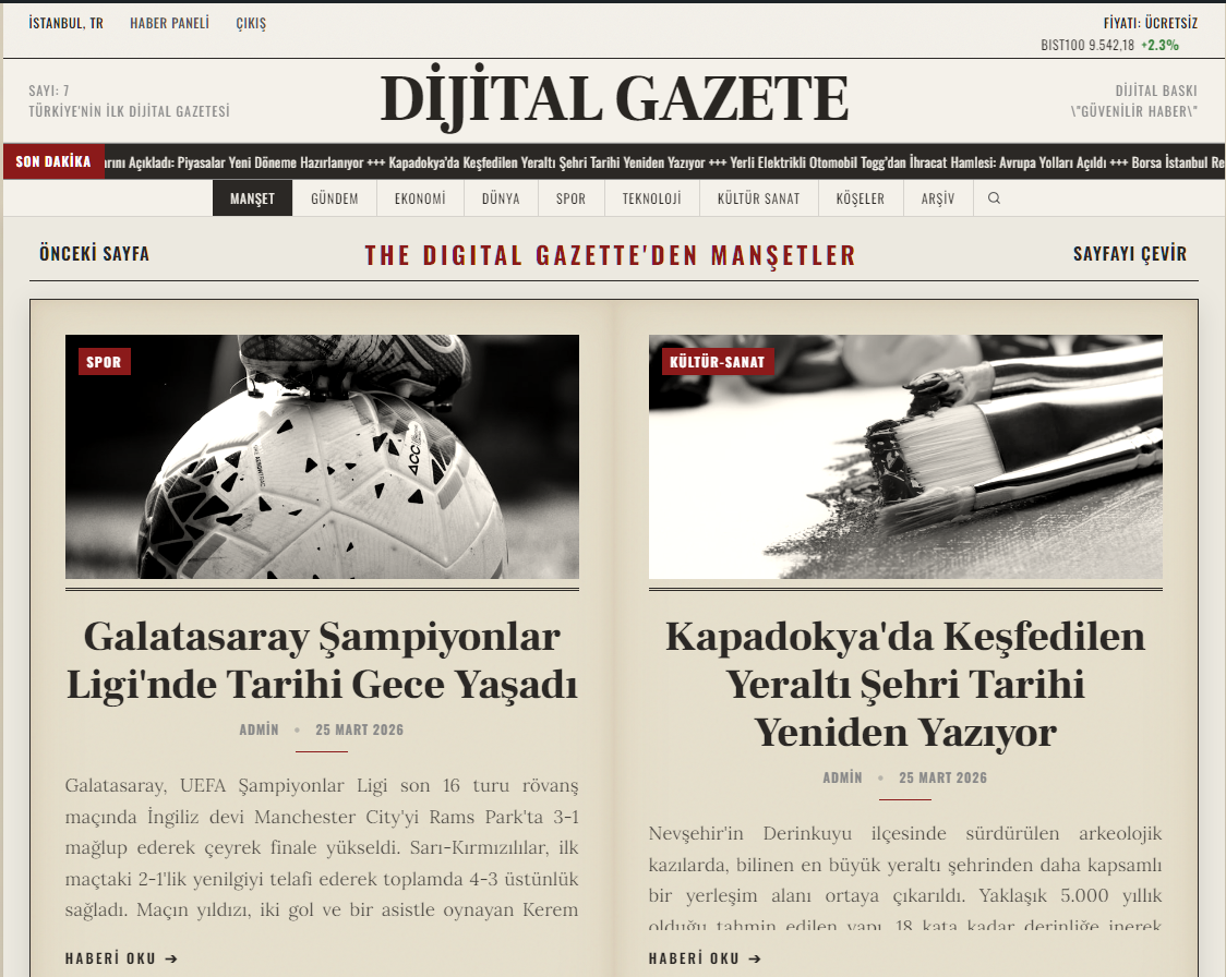 D?J?TAL GAZETE Dijital Bask?